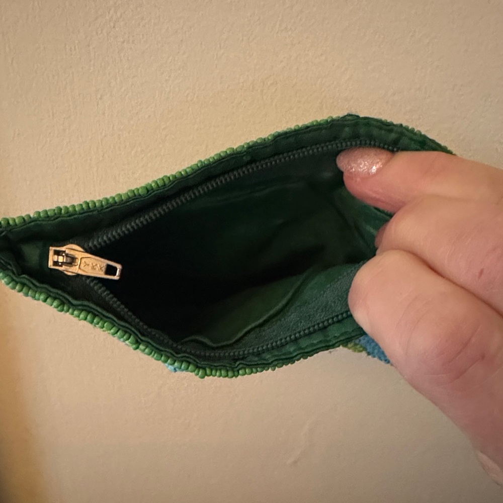 Handcrafted Perfect For Spring! Beaded Clutch - B… - image 2